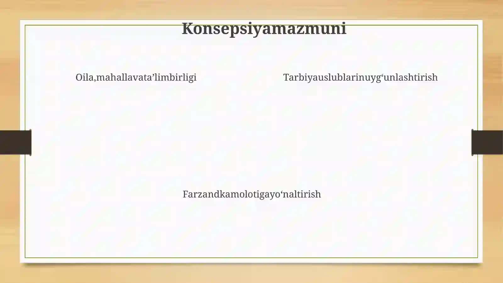 Oila, mahalla va ta’lim muassasasi hamkorligi” konsepsiyasining ahamiyati 4