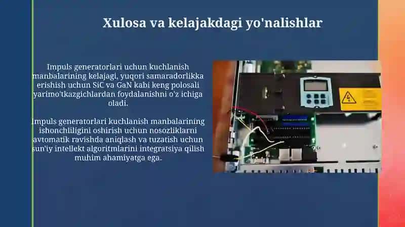 Impuls generatorli ta'minot bloki 4