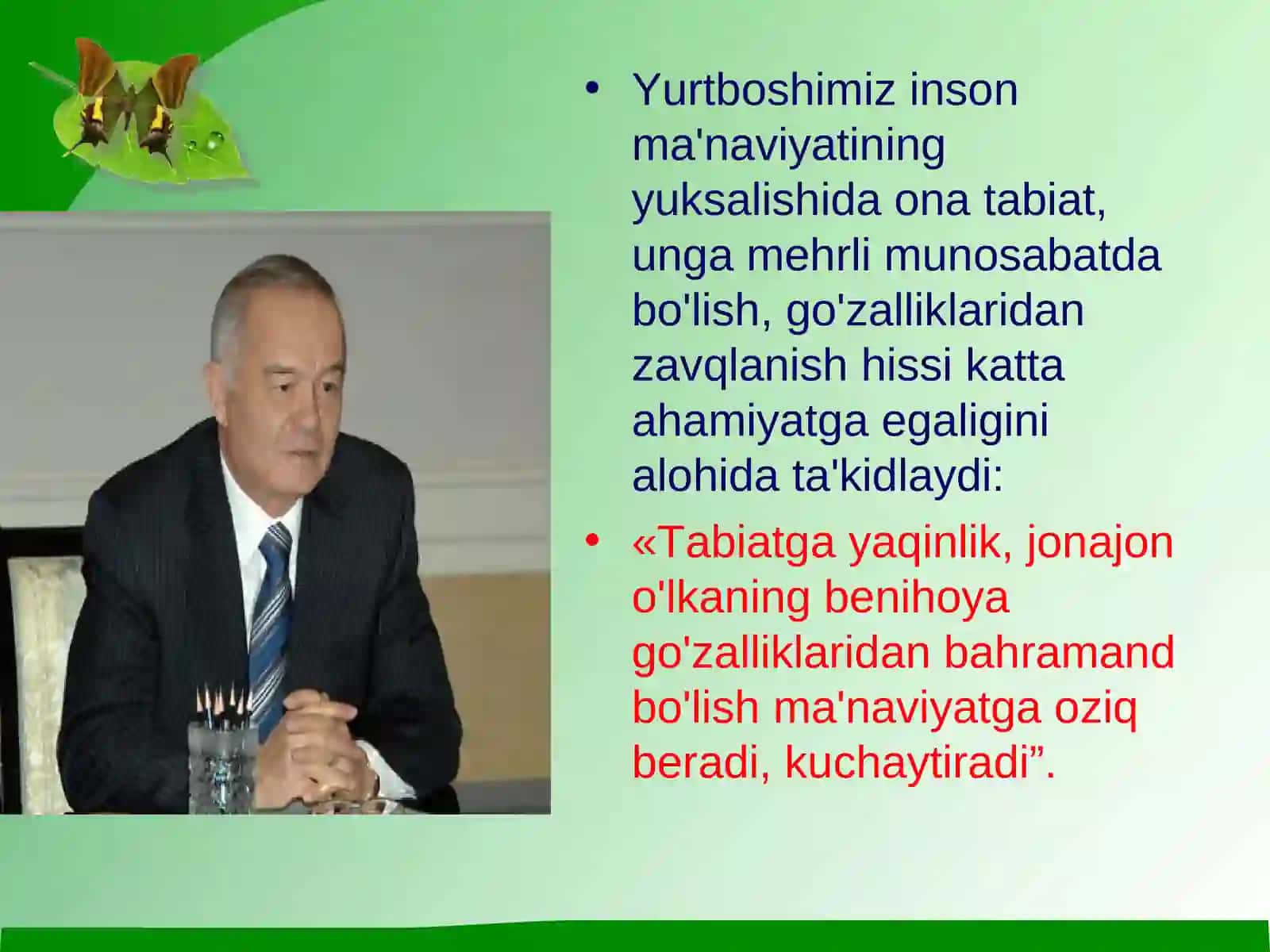 Ekologik ta'lim va tarbiya 4