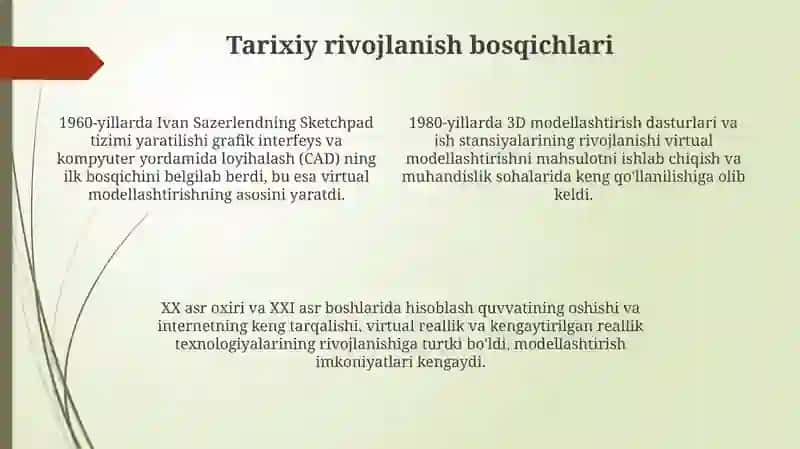 Virtual modellashtirish tizimi 4