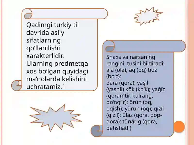 O'zbek til tarixi fanidan taqdimot 4