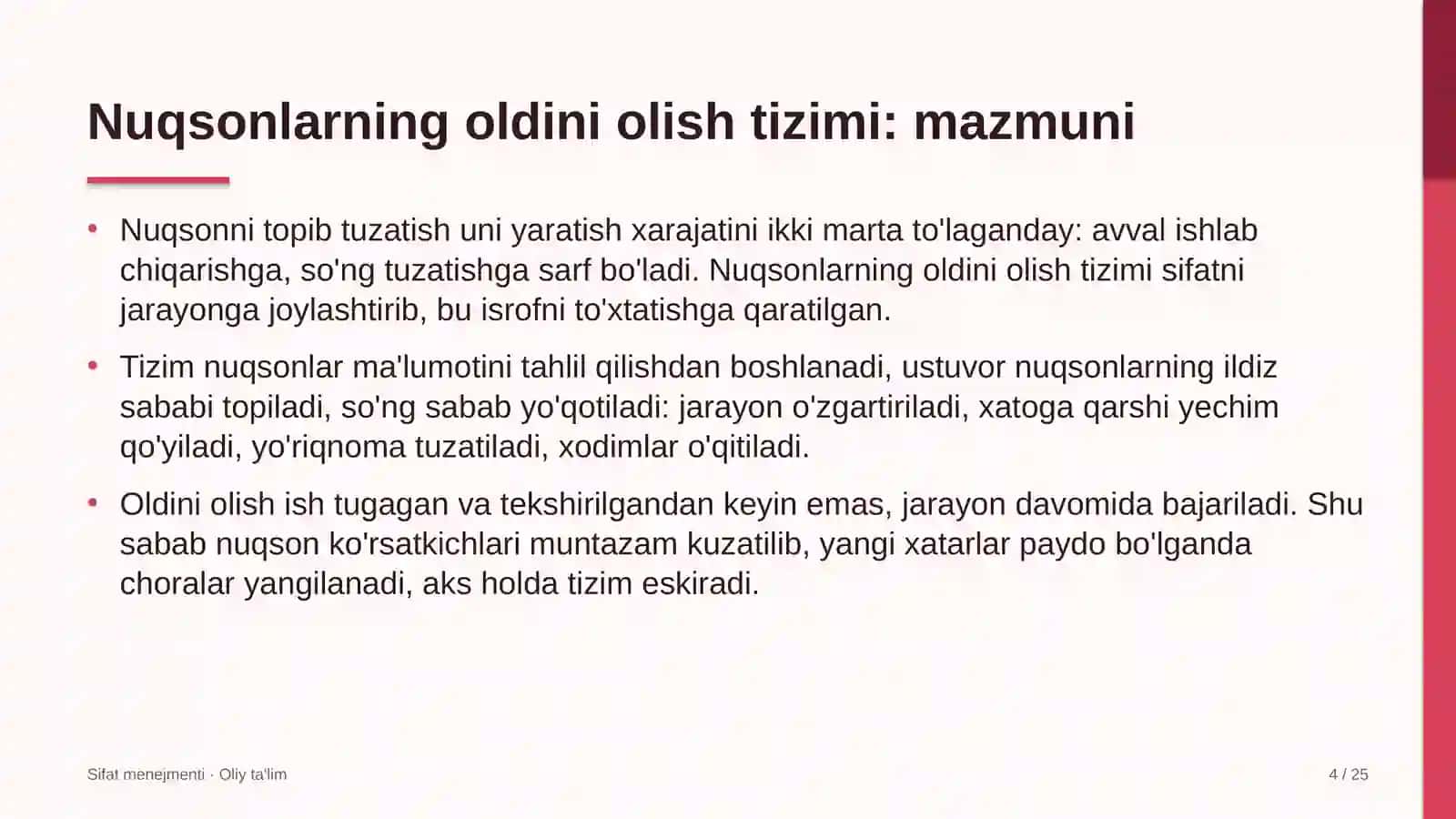 bog'dorchilikda nuqsonlarning oldini olish tizimi 2056 4
