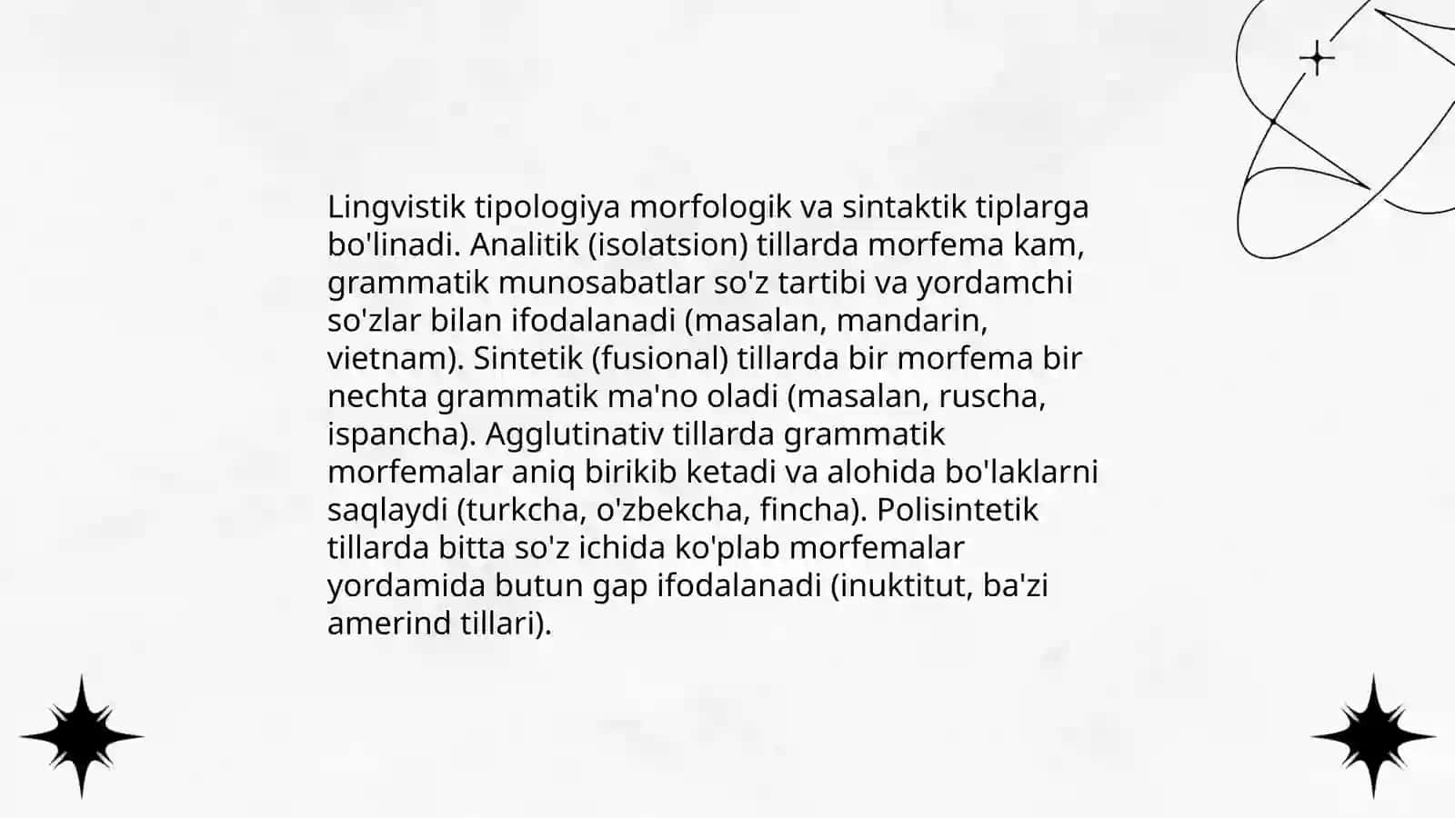 Dunyo tillari va ularning tasnifi 4