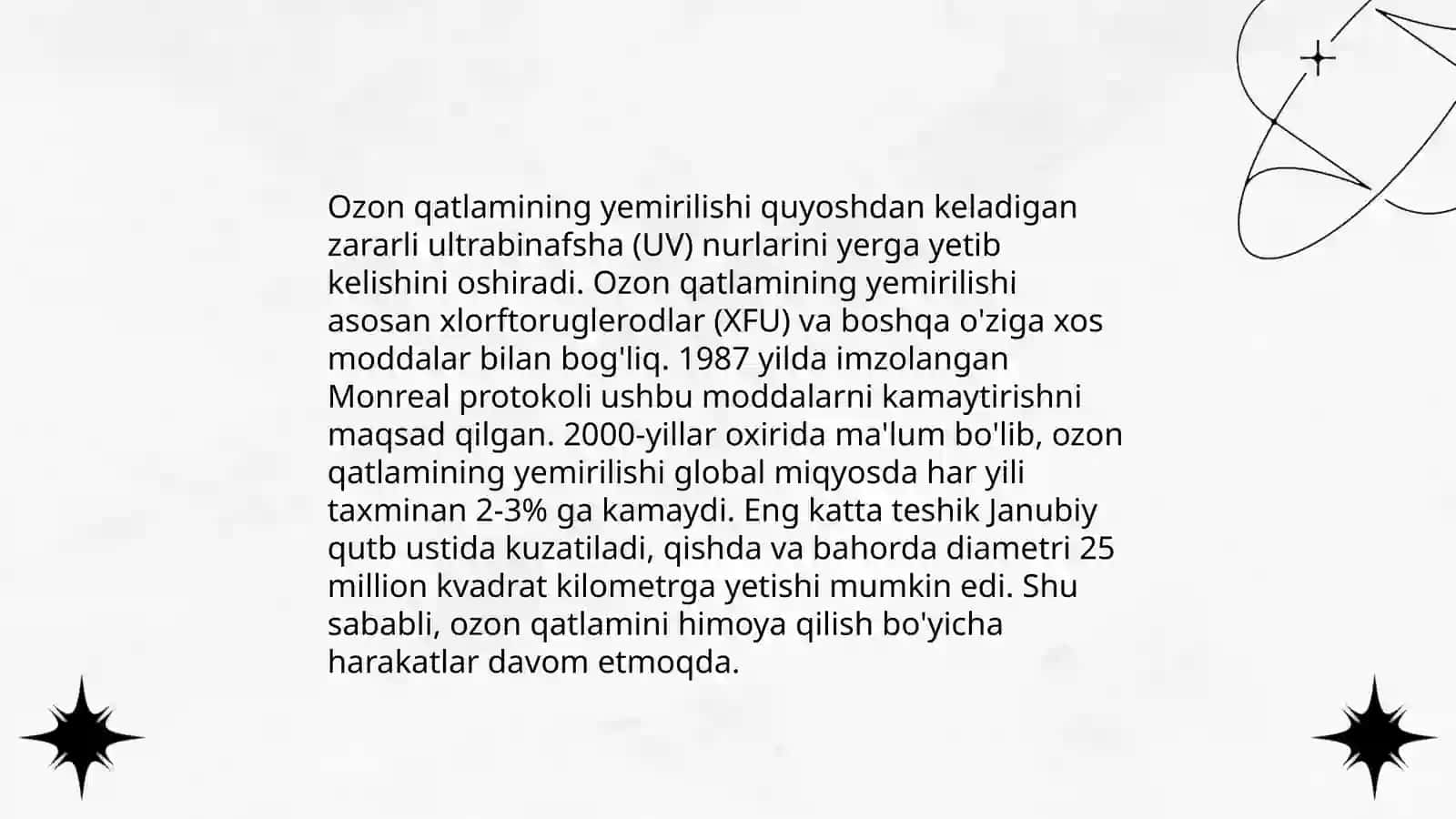 Global muammolar 4