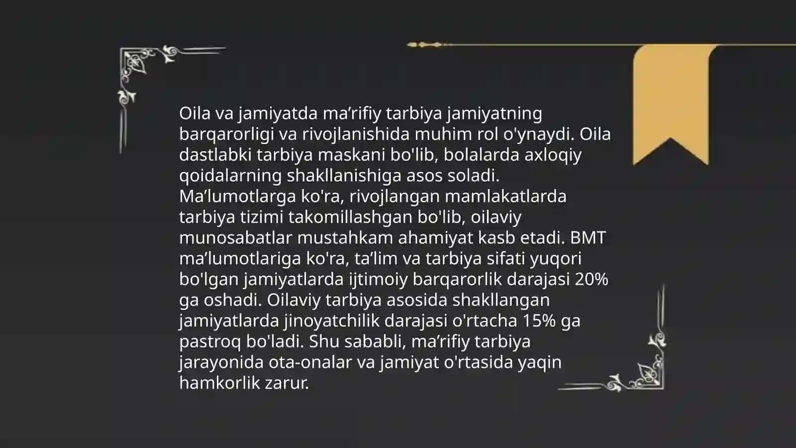 Ma’naviy-ma’rifiy tarbiya me’yorlarini shakllantirish 4
