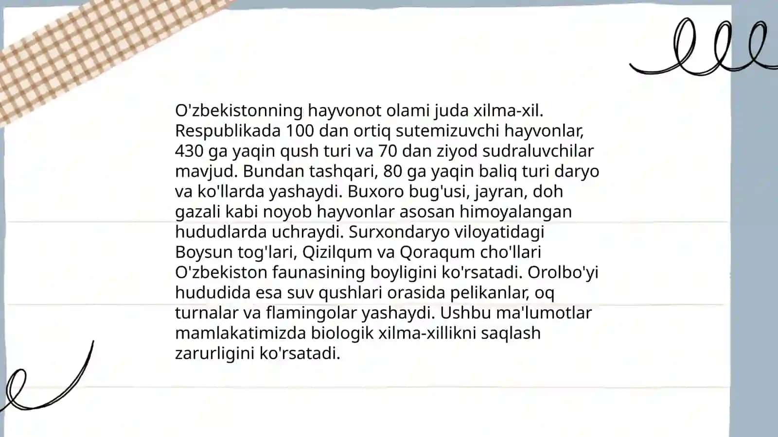 O'zbekiston tabiati 4