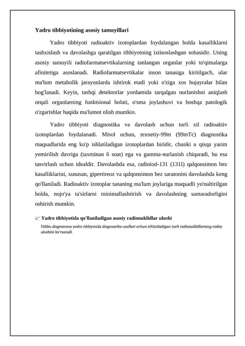 Yadro kimyosining tibbiyotdagi oʻrni 4