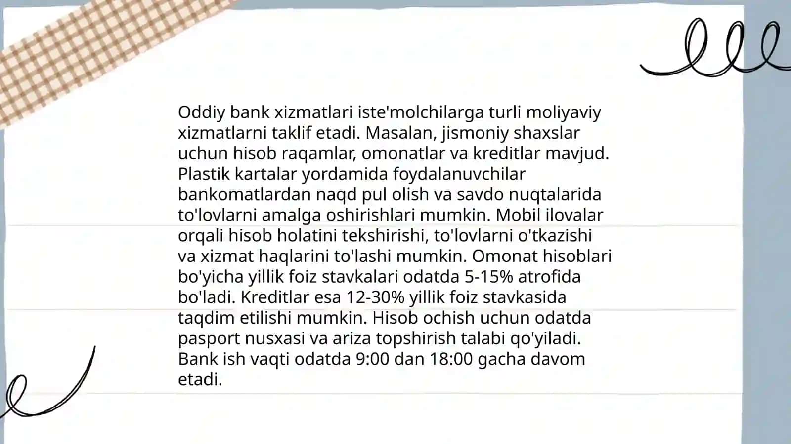 An'anaviy bank 4