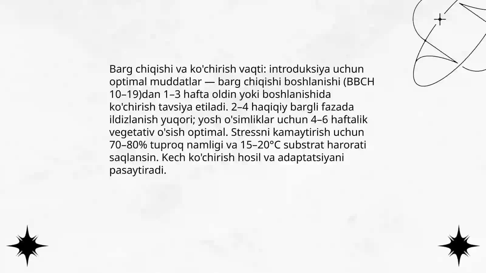 O'simliklarning fenologik fazalari va introduksiya uchun ahamiyati 4
