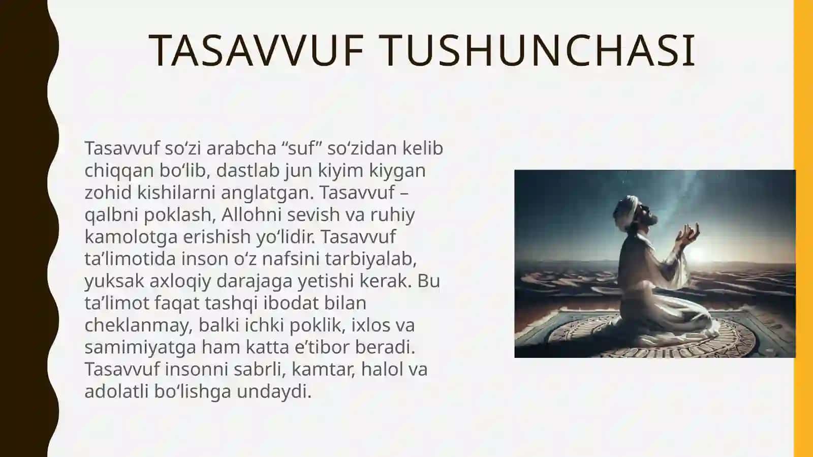 Tasavvuf ta’limoti 4