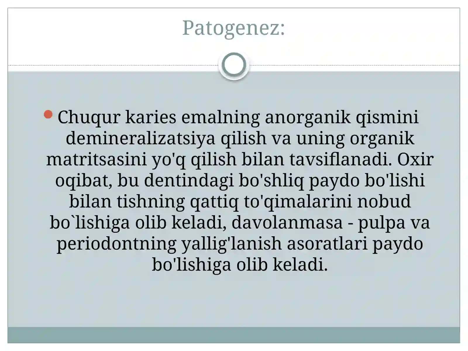 [Chuqur karies] 4