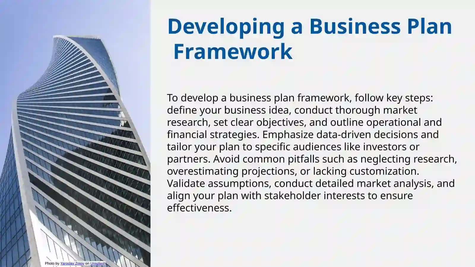 Business plan 4