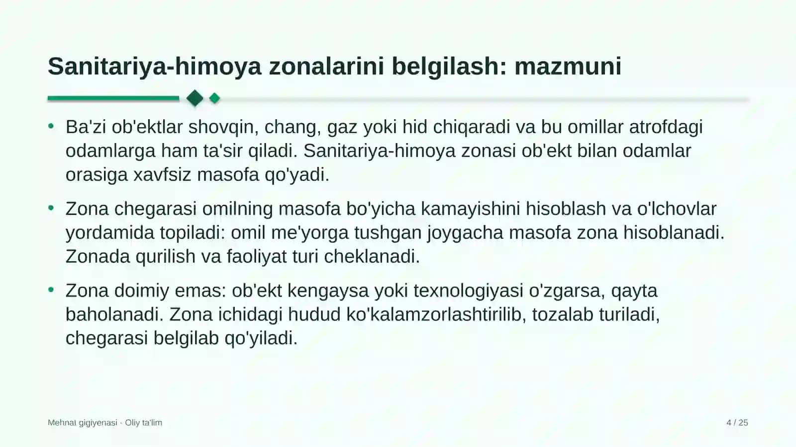 Gipermarketlarda sanitariya-himoya zonalarini belgilash 4