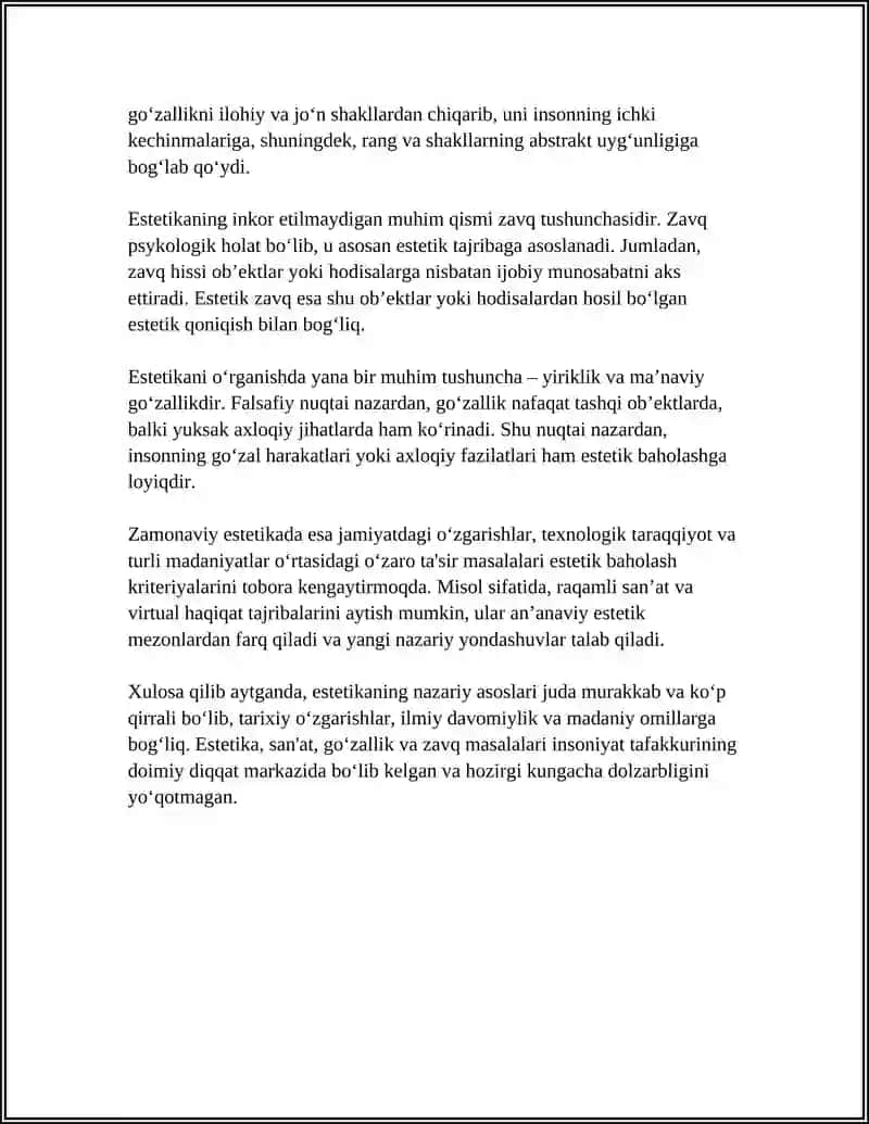 ESTETIKA 4