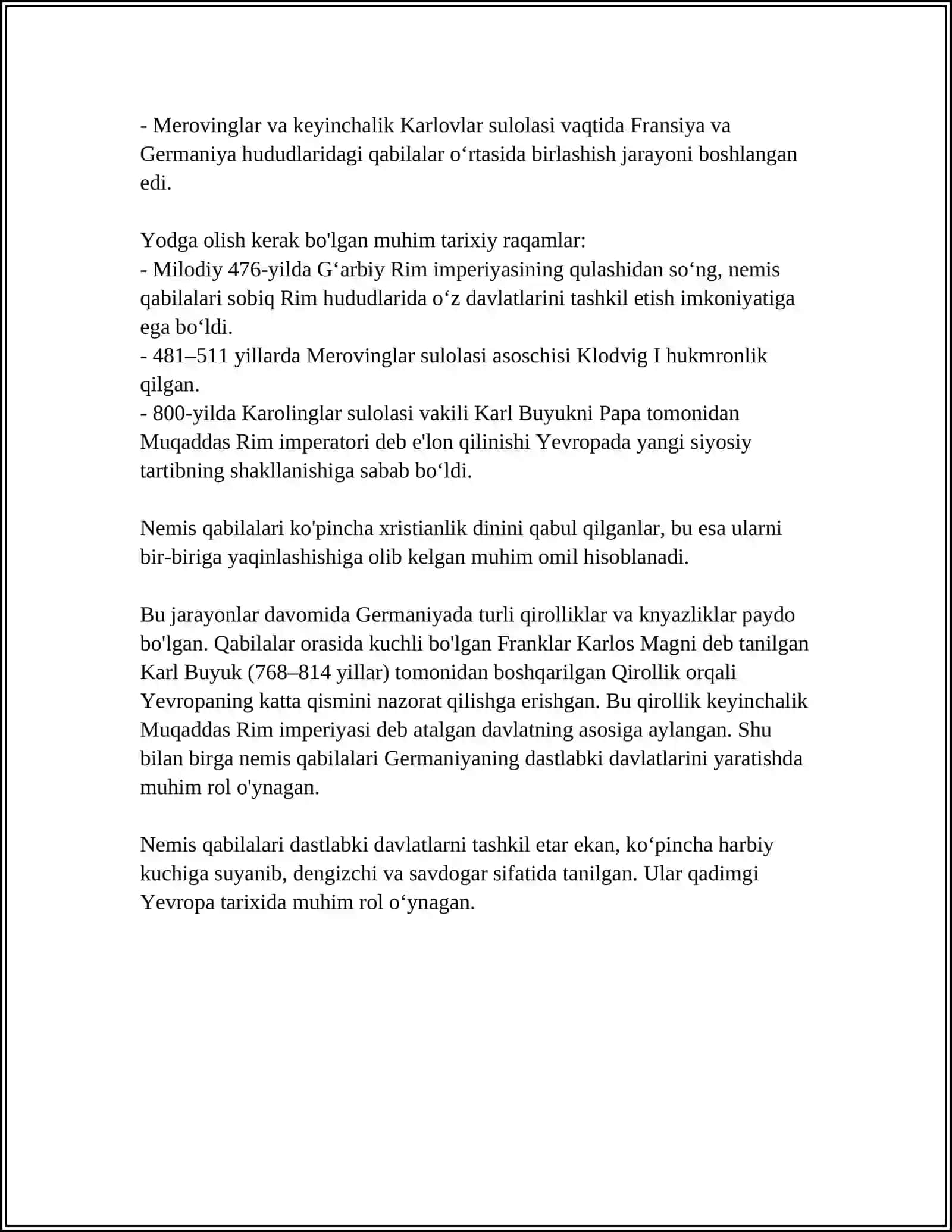 GERMANIYA TARIXI TALIMOTLARI 4