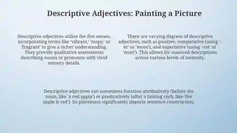 Adjective 4