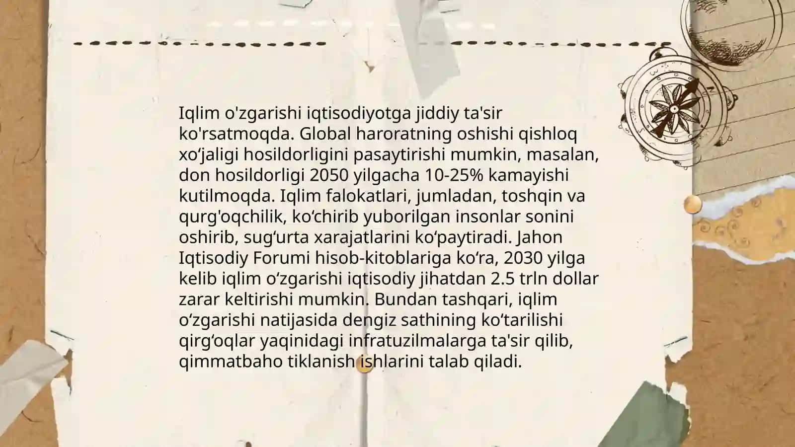 Ekologik xavfsizlik va barqaror rivojlanish 4
