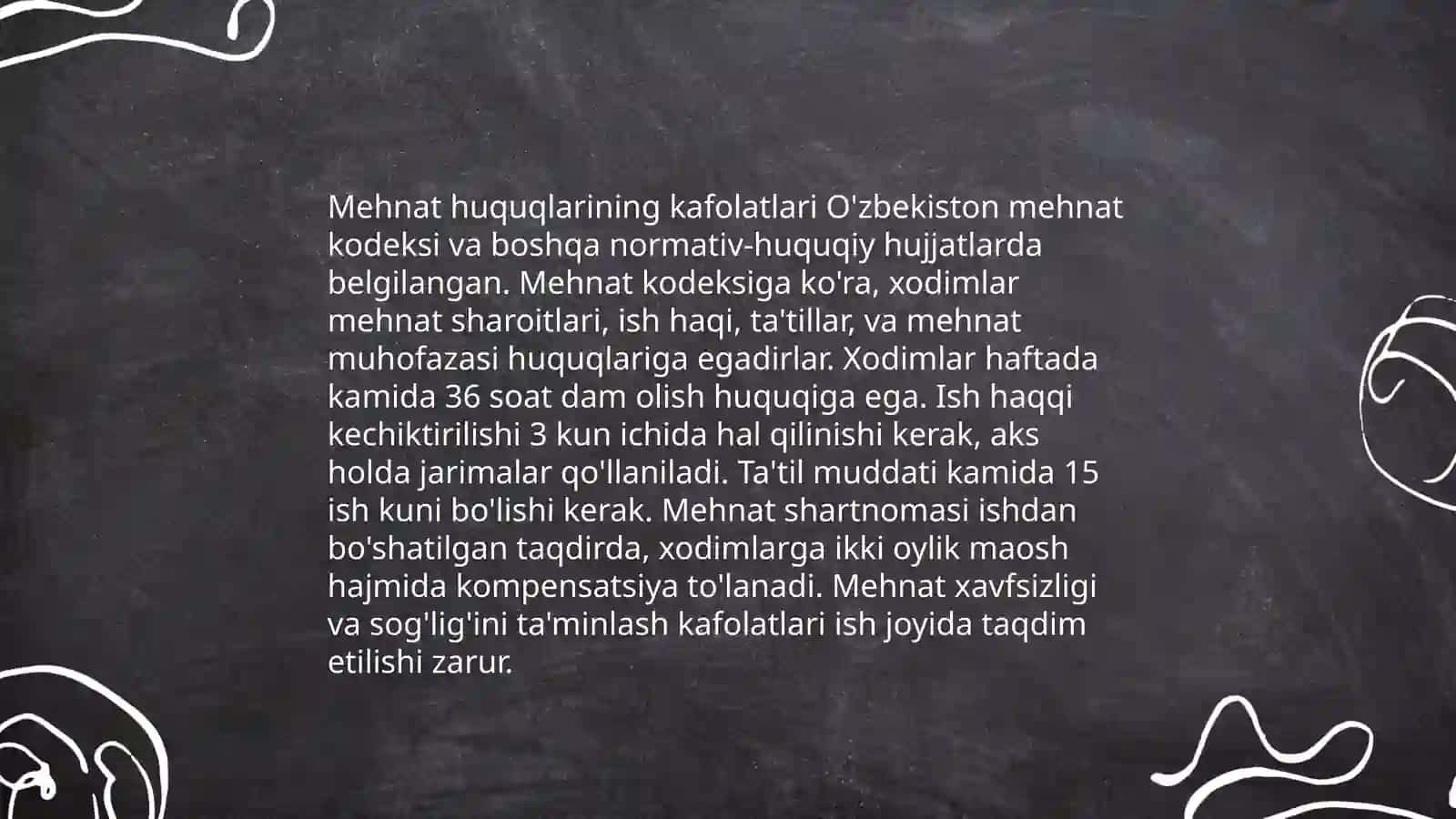 Mehnat Kodeksi va uning Ahamiyati 4