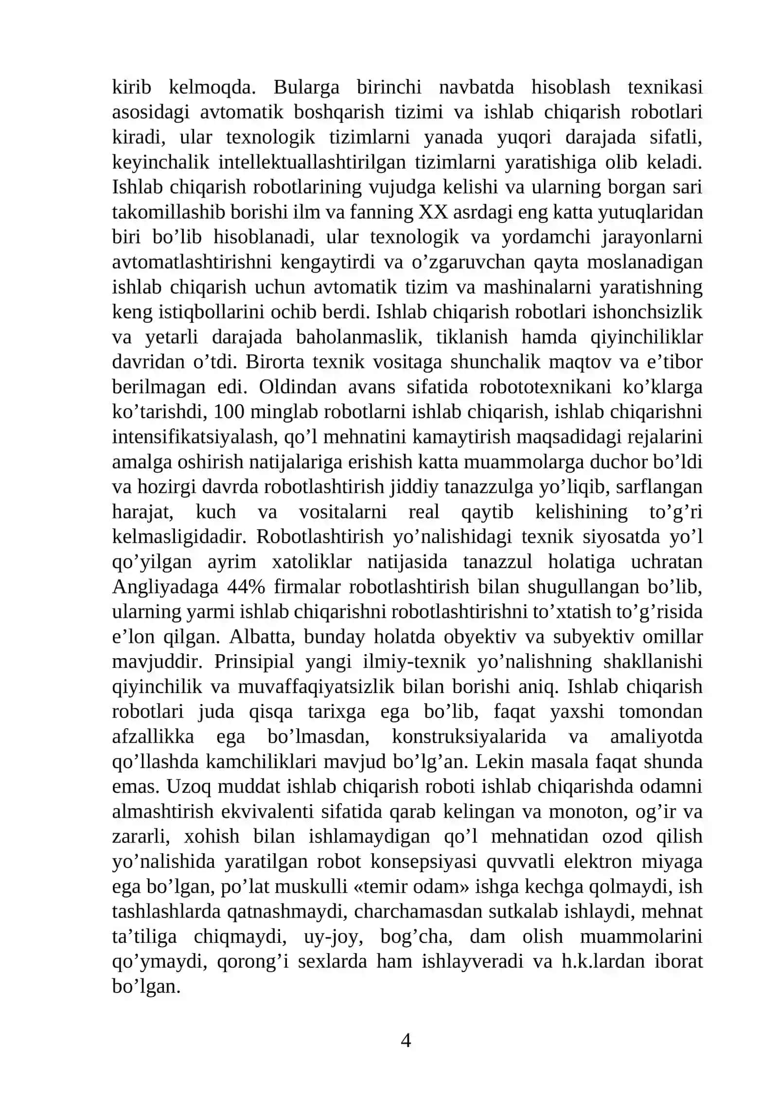 Informatika va robototexnika 4