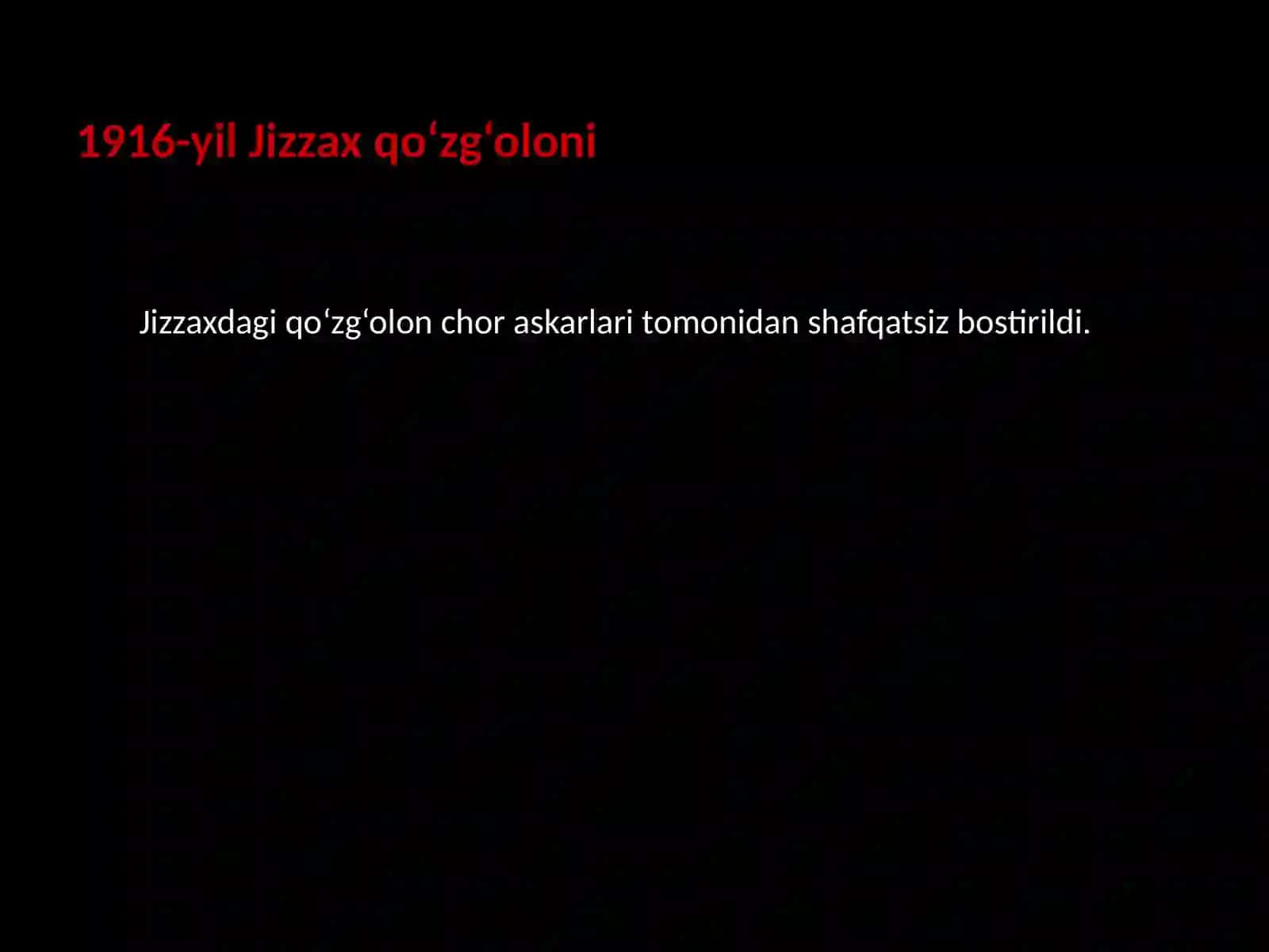 1916-yil Jizzax qo‘zg‘oloni 4