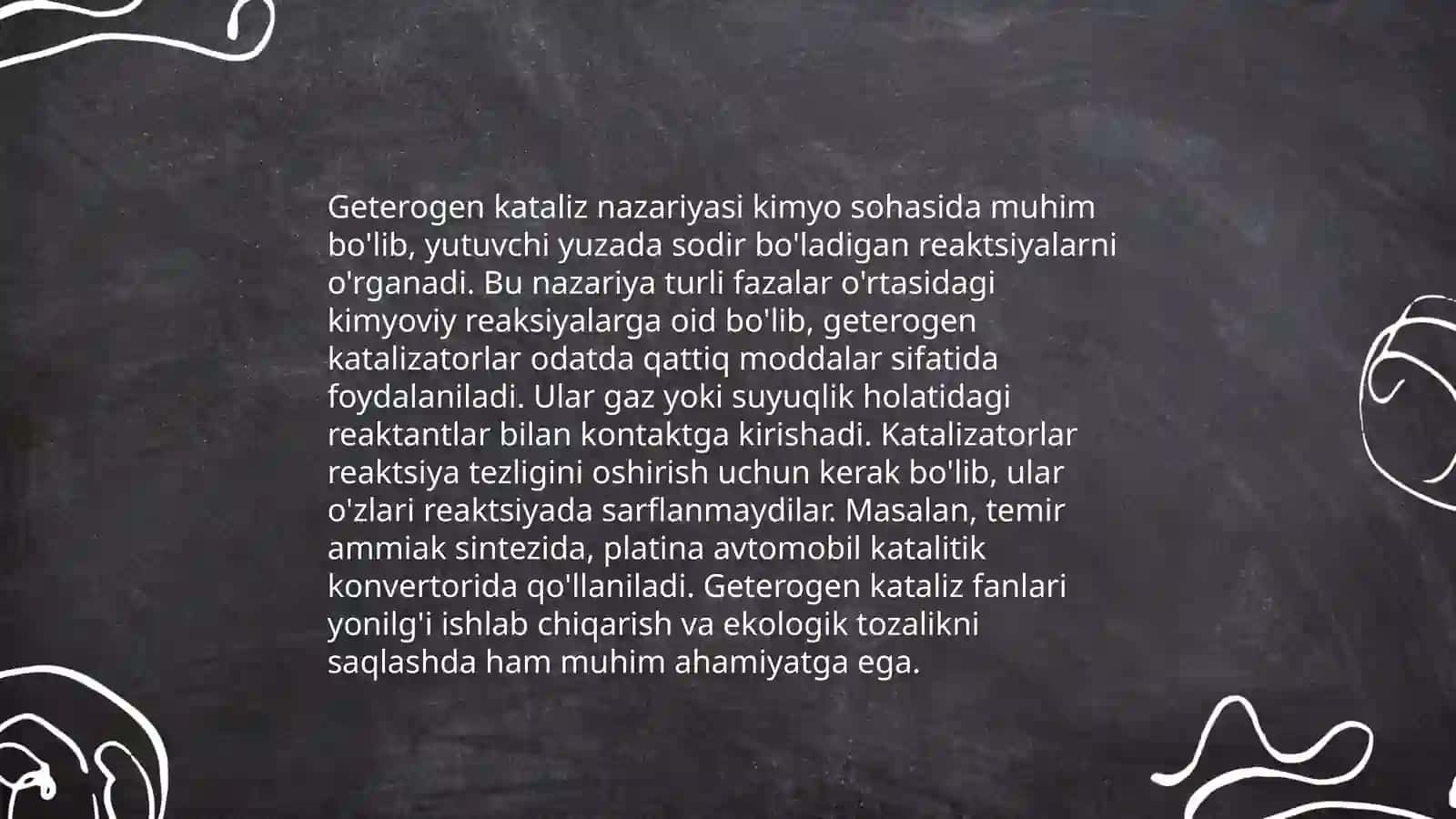 Kataliz nazariyalari 4