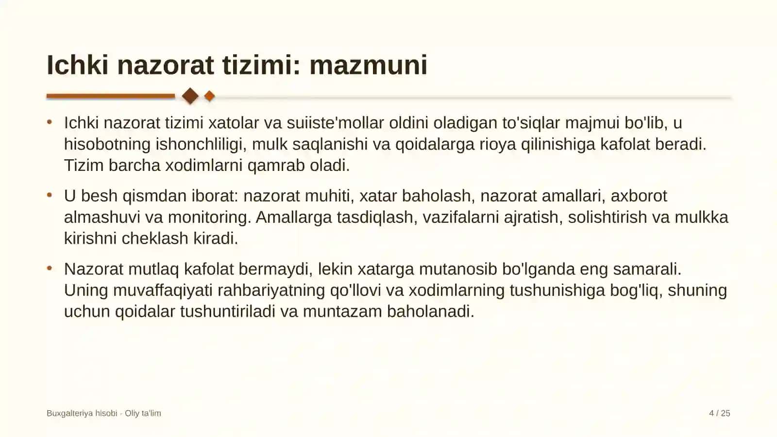 repetitorlik faoliyatida ichki nazorat tizimi 7039 4