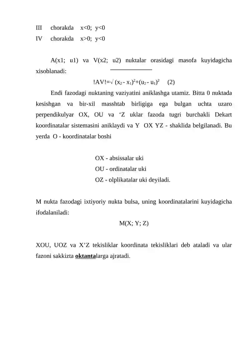 TRIGANOMETRIYA ELEMENTLARI 4