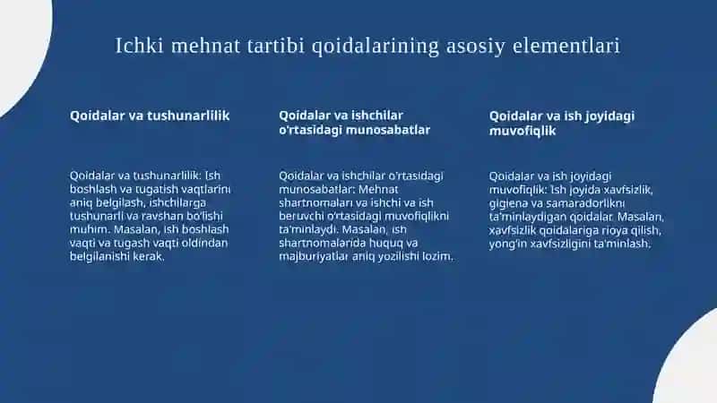 Ichki mehnat tartibi qoidalari 4