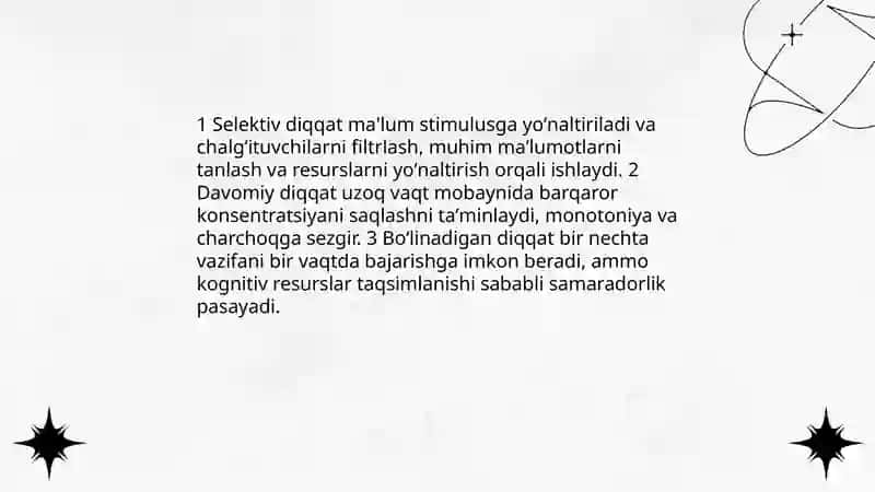 Diqqat. Sezgi. 4