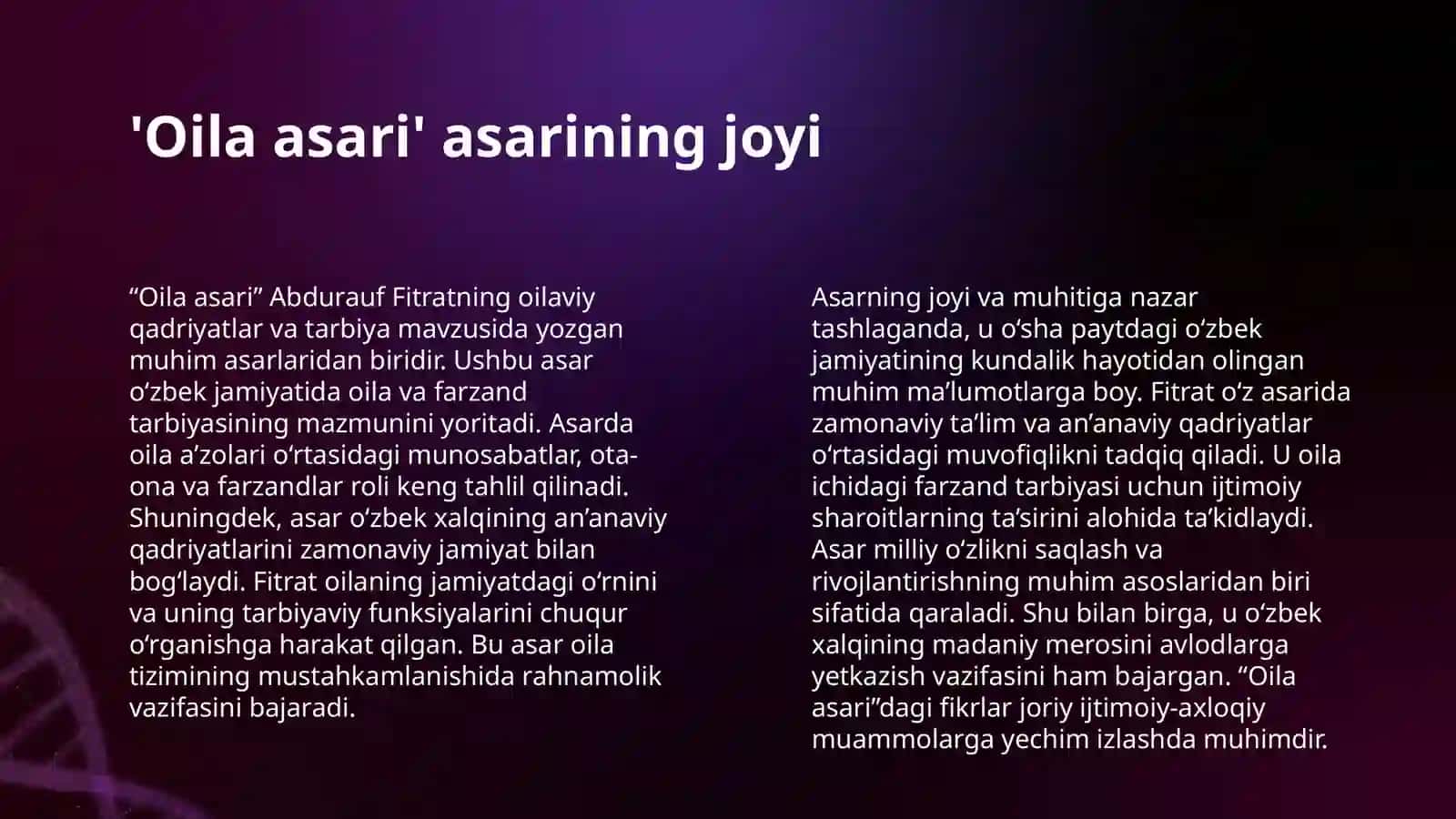 A.FITRATNING "OILA ASARI"DA FARZAND TARBIYASIGA OID QARASHLAR 4