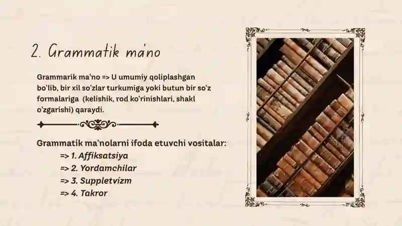 Grammatika haqida tushuncha 4