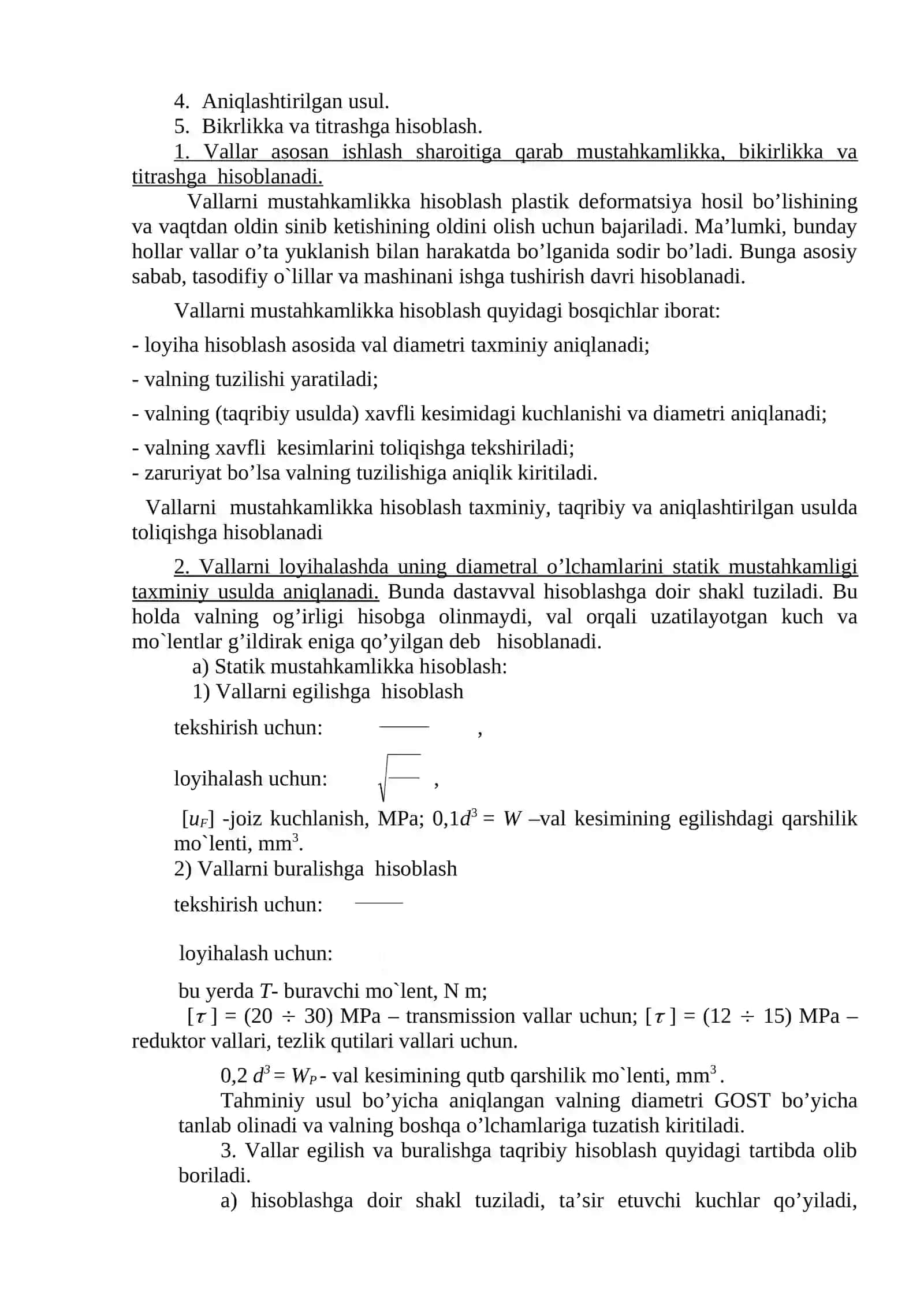 O'qlar va podshipniklar 4