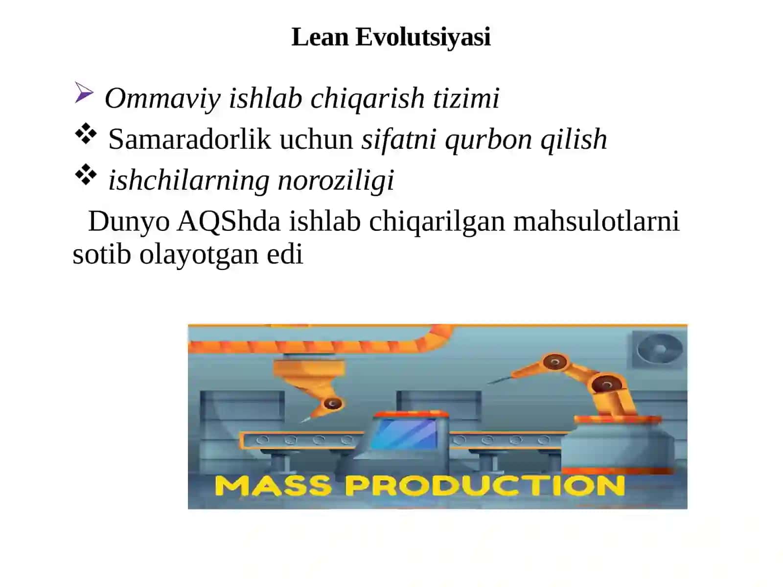 Lean Thinking and Lean System 1 4