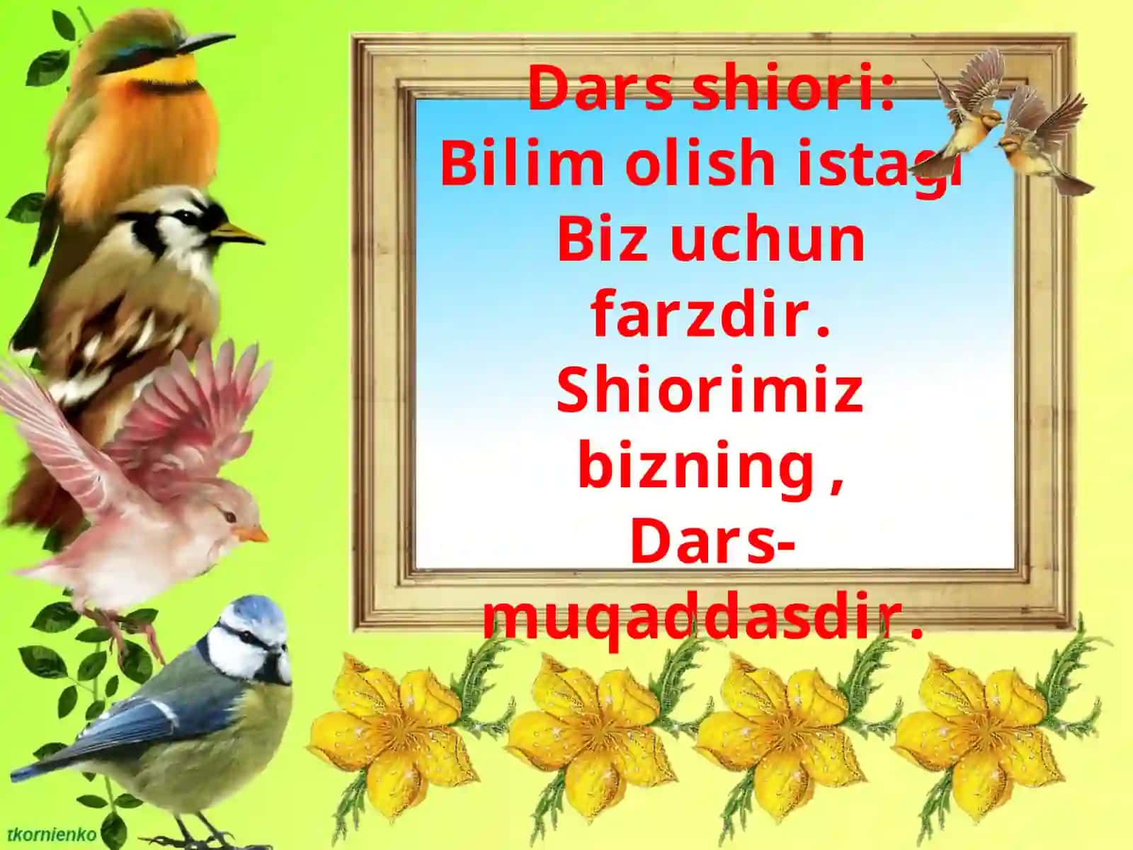 DARS ISHLANMASI 4