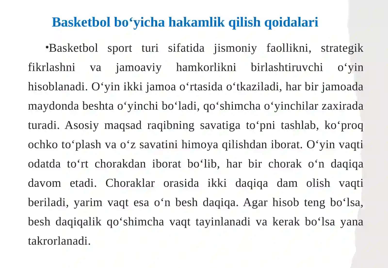 Basketbolbo‘yicha hakamlik qoidalari 4
