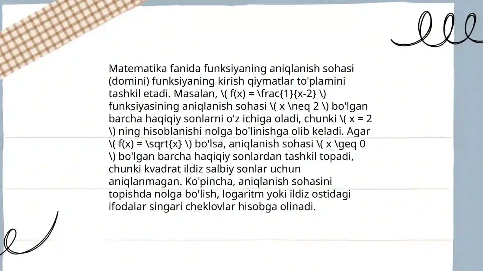 Funksiyalar 4