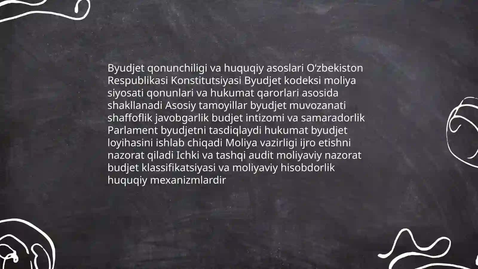 Byudjet jarayoni 4