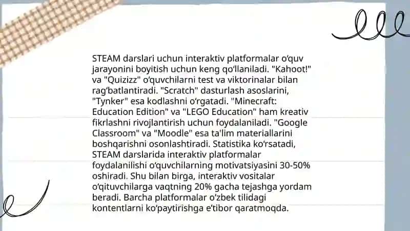 STEAM ta'lim texnologiyasini amaliy qo'llash usullari 4