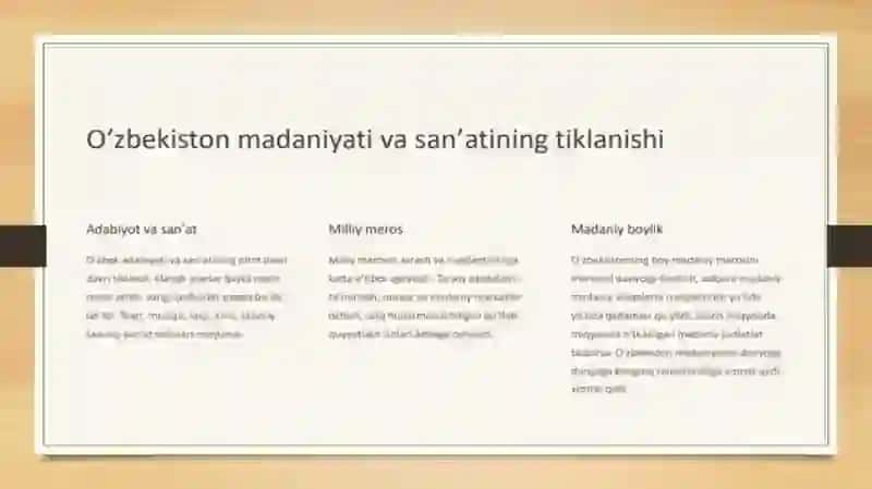 Oʻzbekistonning eng yangi tarixi 4