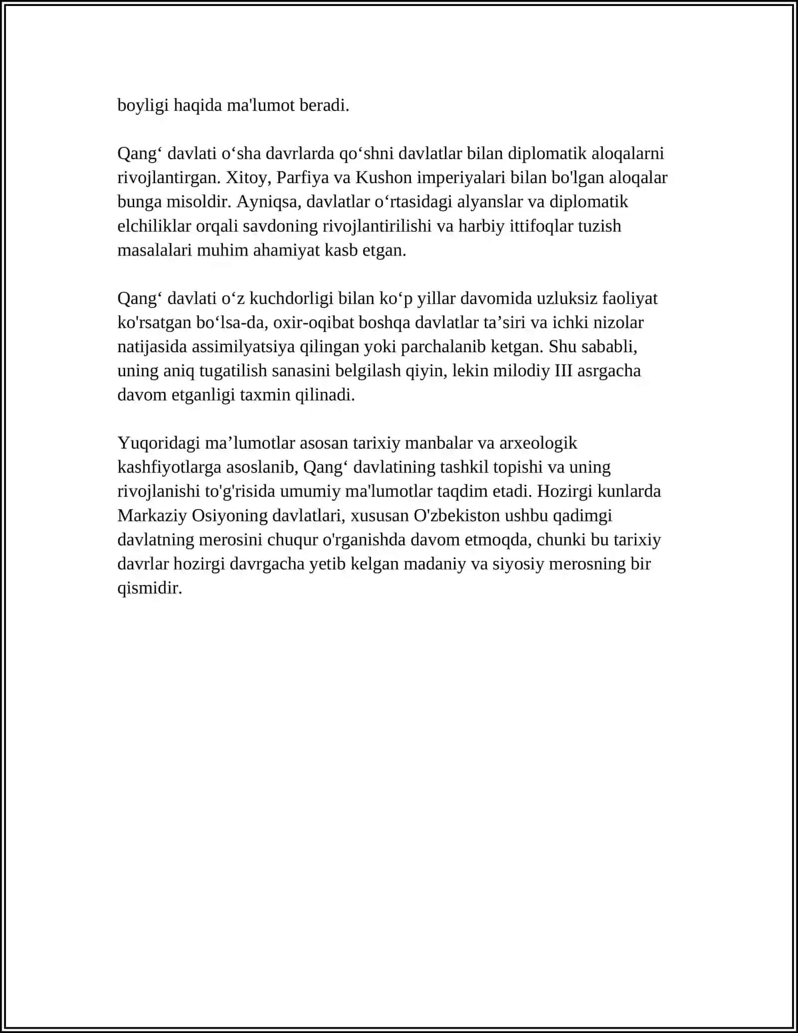 QANGʻ KUSHON VA DAVAN DAVLATLARI 4