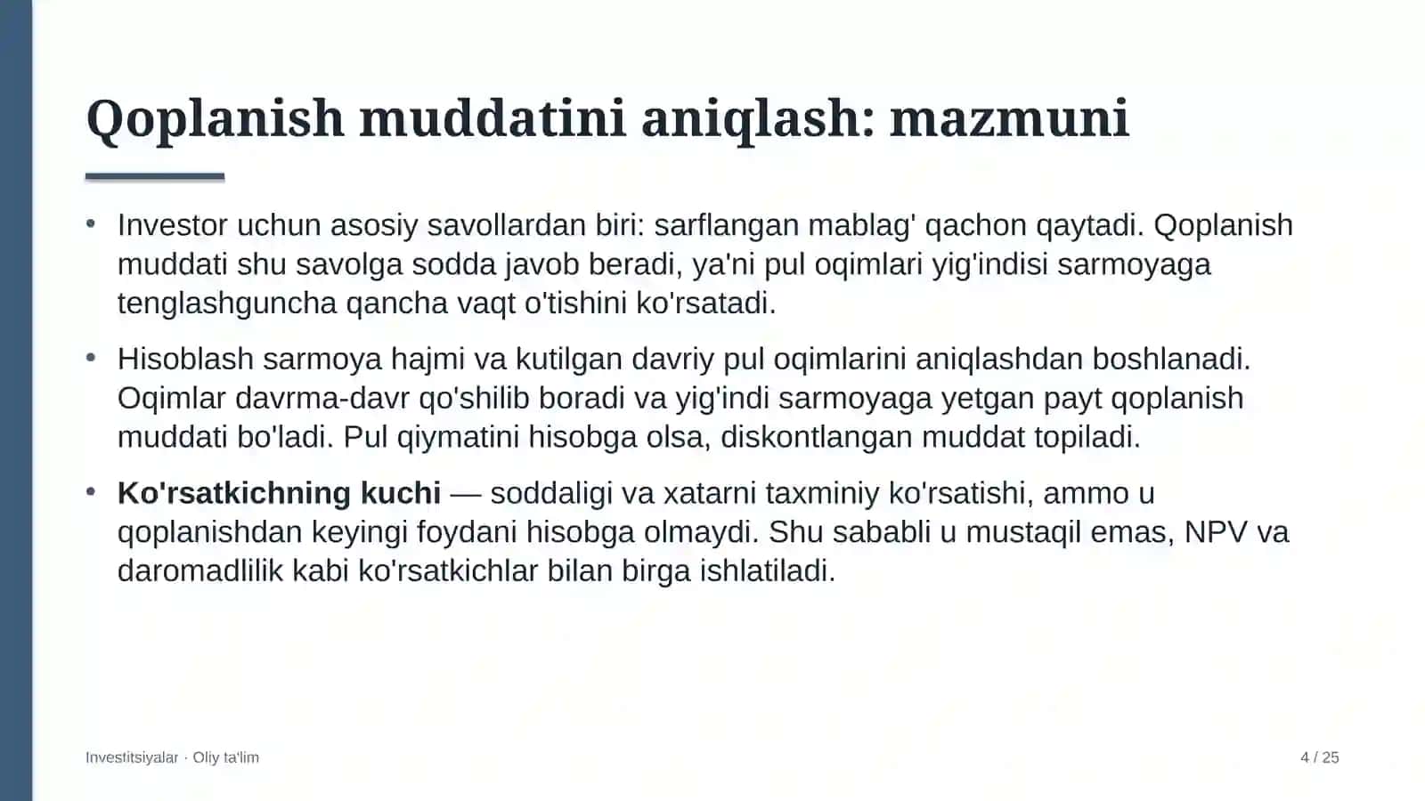 stadionlarda investitsiyalarning qoplanish muddatini aniqlash 4515 4