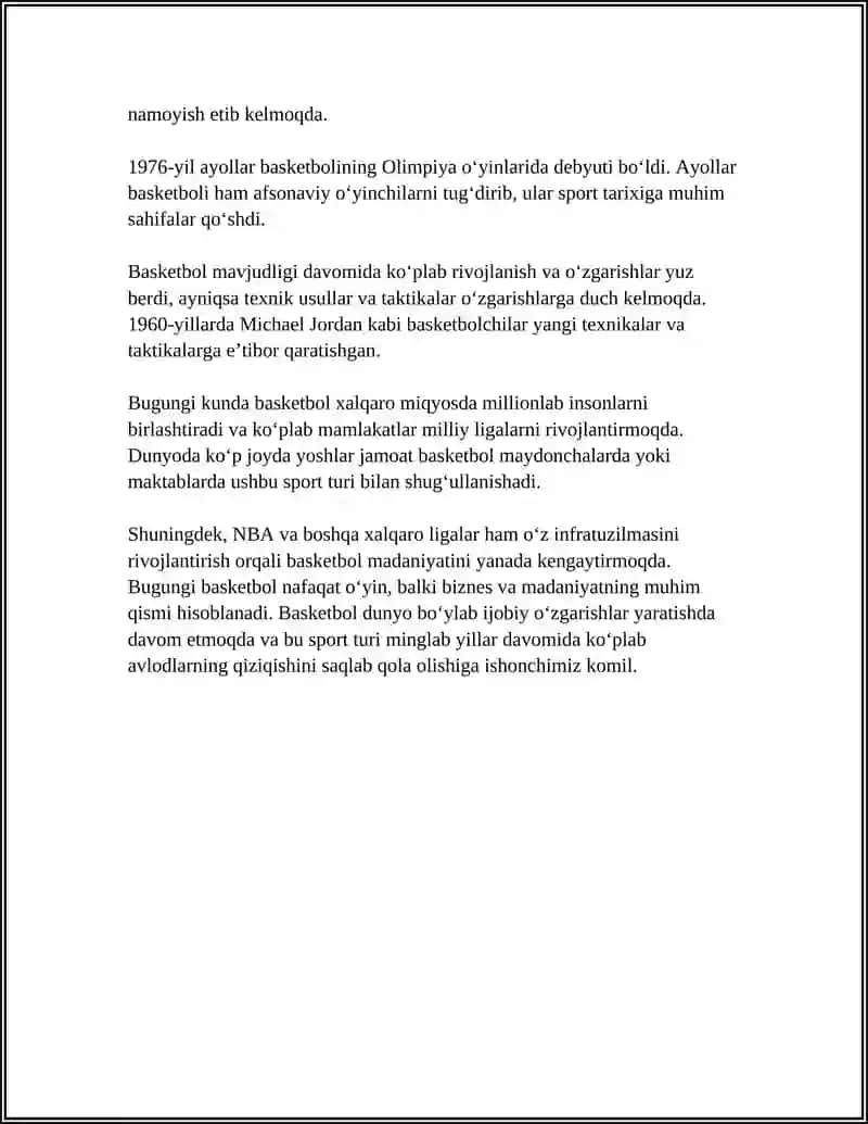 BASKETBOL 4