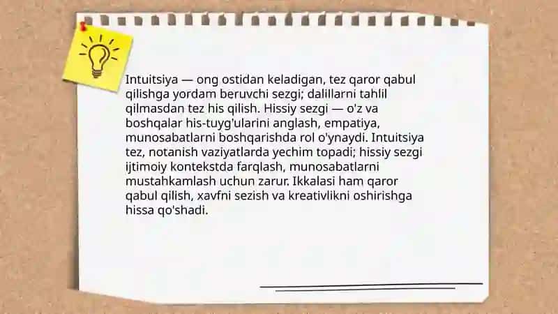 Sezgi 4