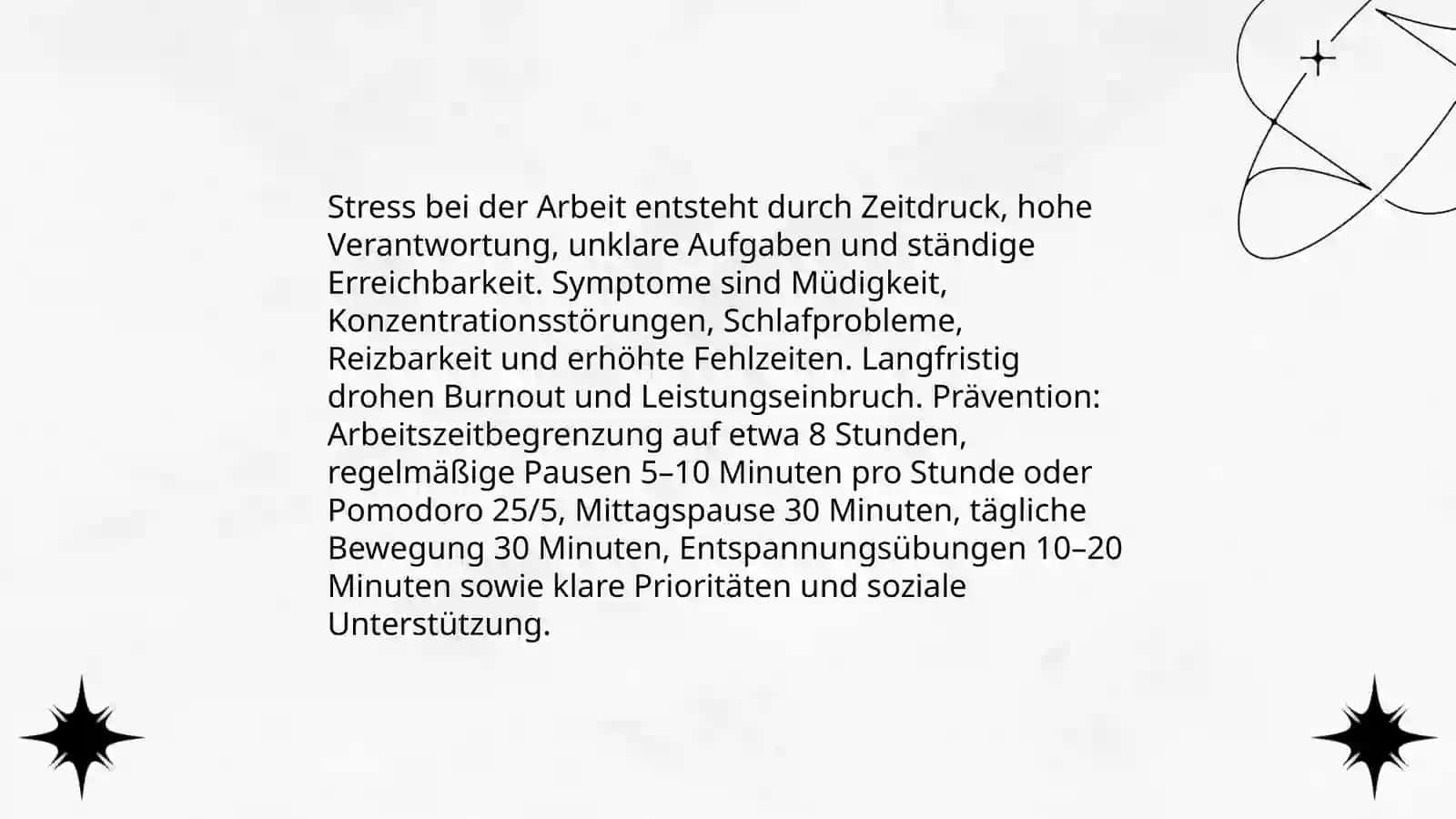Stress im Alltag 4