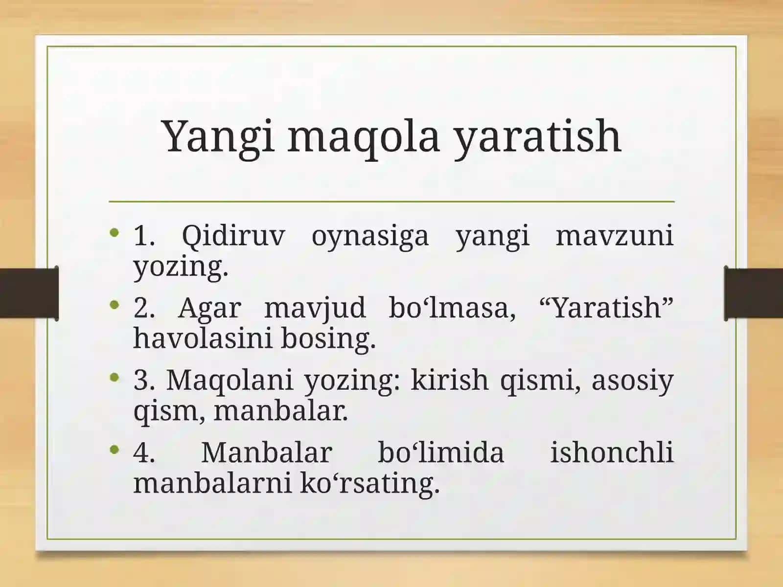 Vikipediya haqida umumiy ma’lumot 4