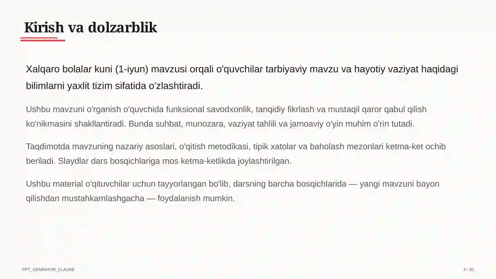 Xalqaro bolalar kuni (1-iyun) 4