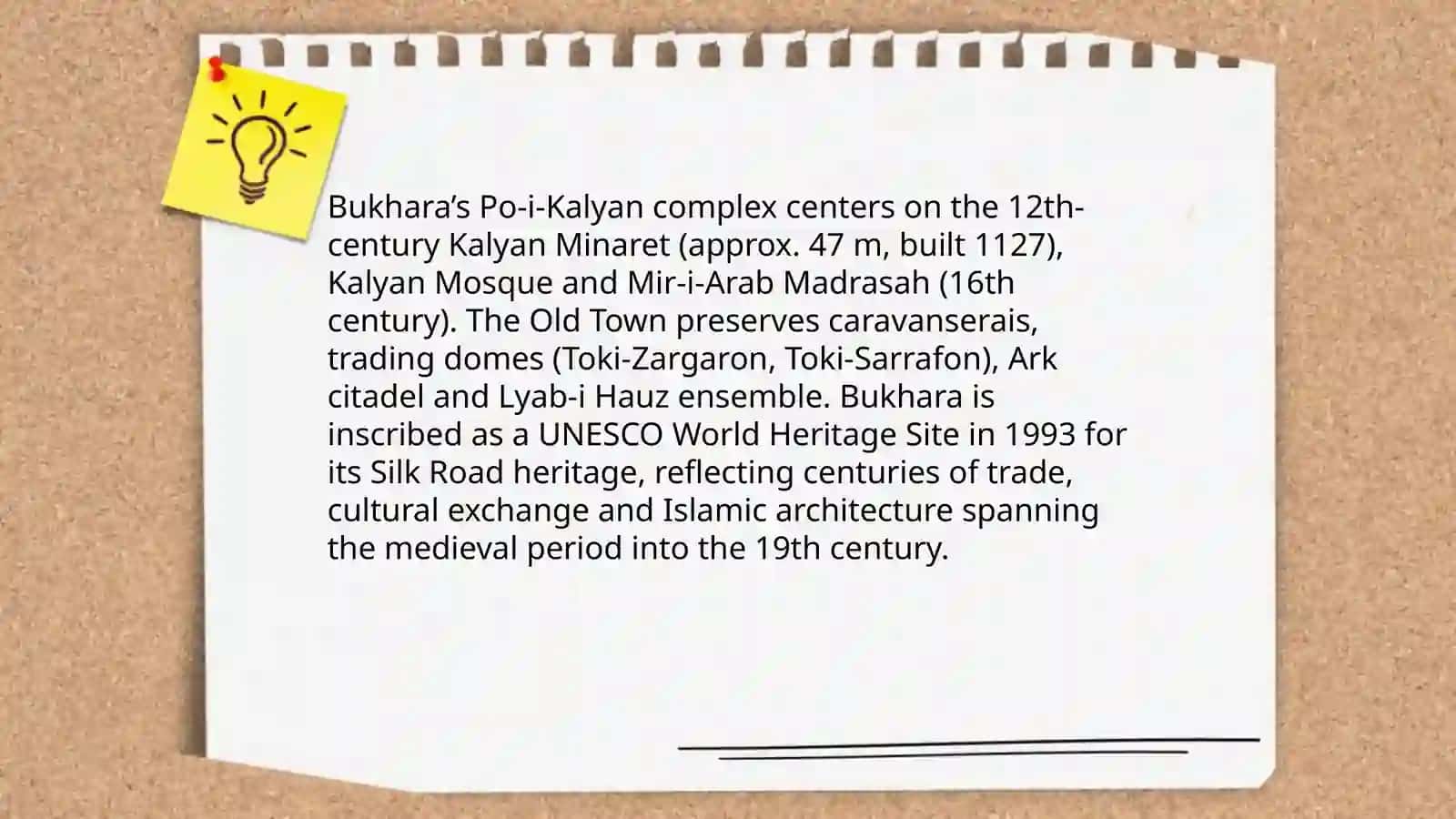 Presentation on Historical Cities in Uzbekistan 4