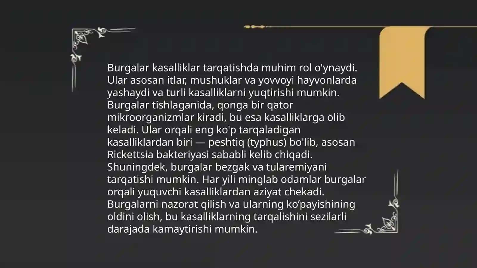 Bitlar va tibbiyotda ularning ahamiyati 4