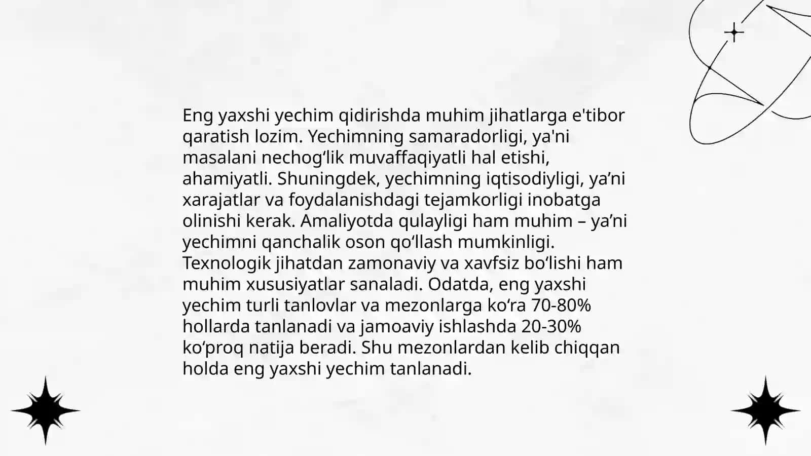 Optimallashtirish nazariyasi 4