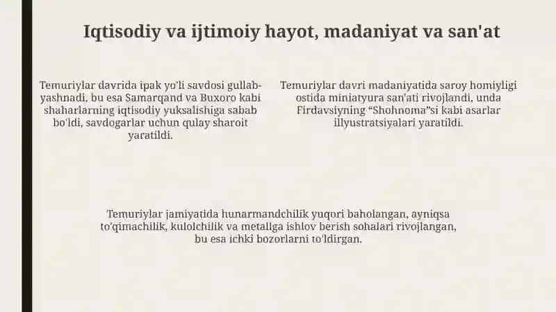 Temuriylar davri 4